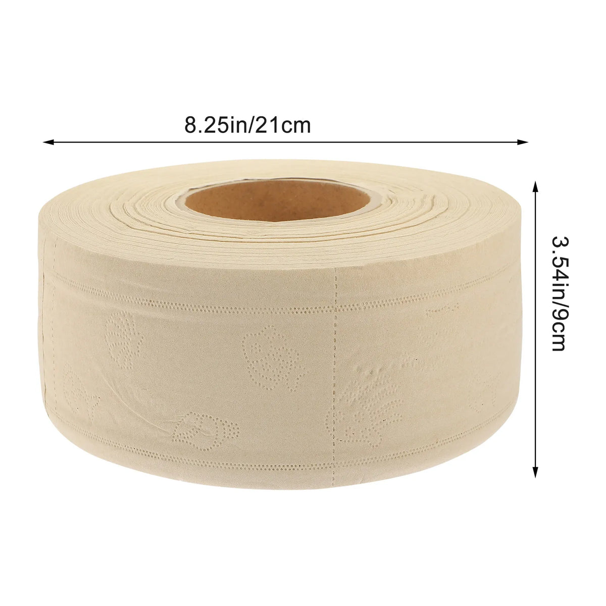 Large Roll Wood Pulp Toilet Paper