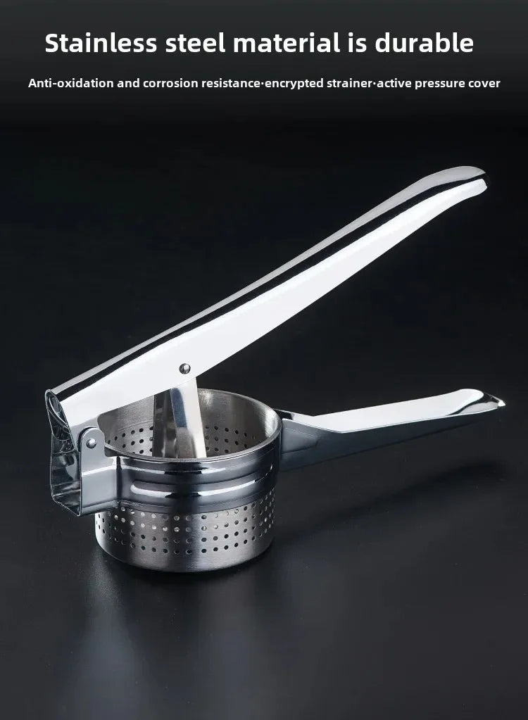 Stainless Steel Manual Vegetable Water Extractor - Efficient Kitchen Tool for Dehydration, Dumpling Filling & Home Cooking
