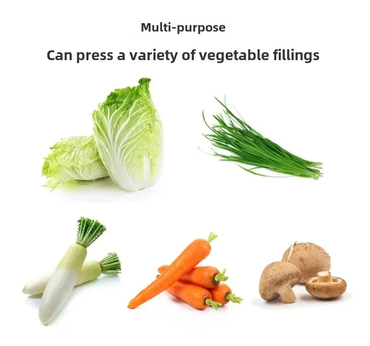 Stainless Steel Manual Vegetable Water Extractor - Efficient Kitchen Tool for Dehydration, Dumpling Filling & Home Cooking