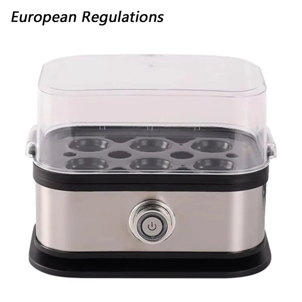 Smart Auto Shut-Off Egg Cooker, 6 Egg Capacity